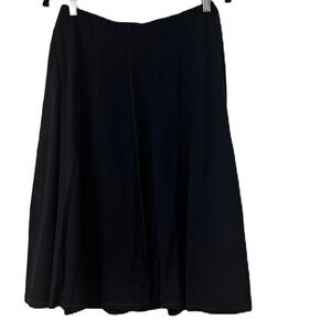 Junee Woman's Navy XL circle skirt casual fun flair party work classic